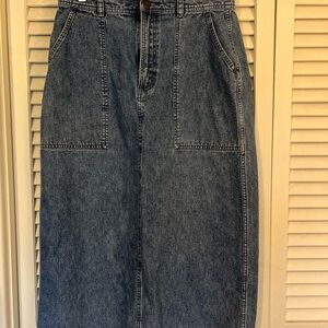 Cabela's Blue Denim Skirt